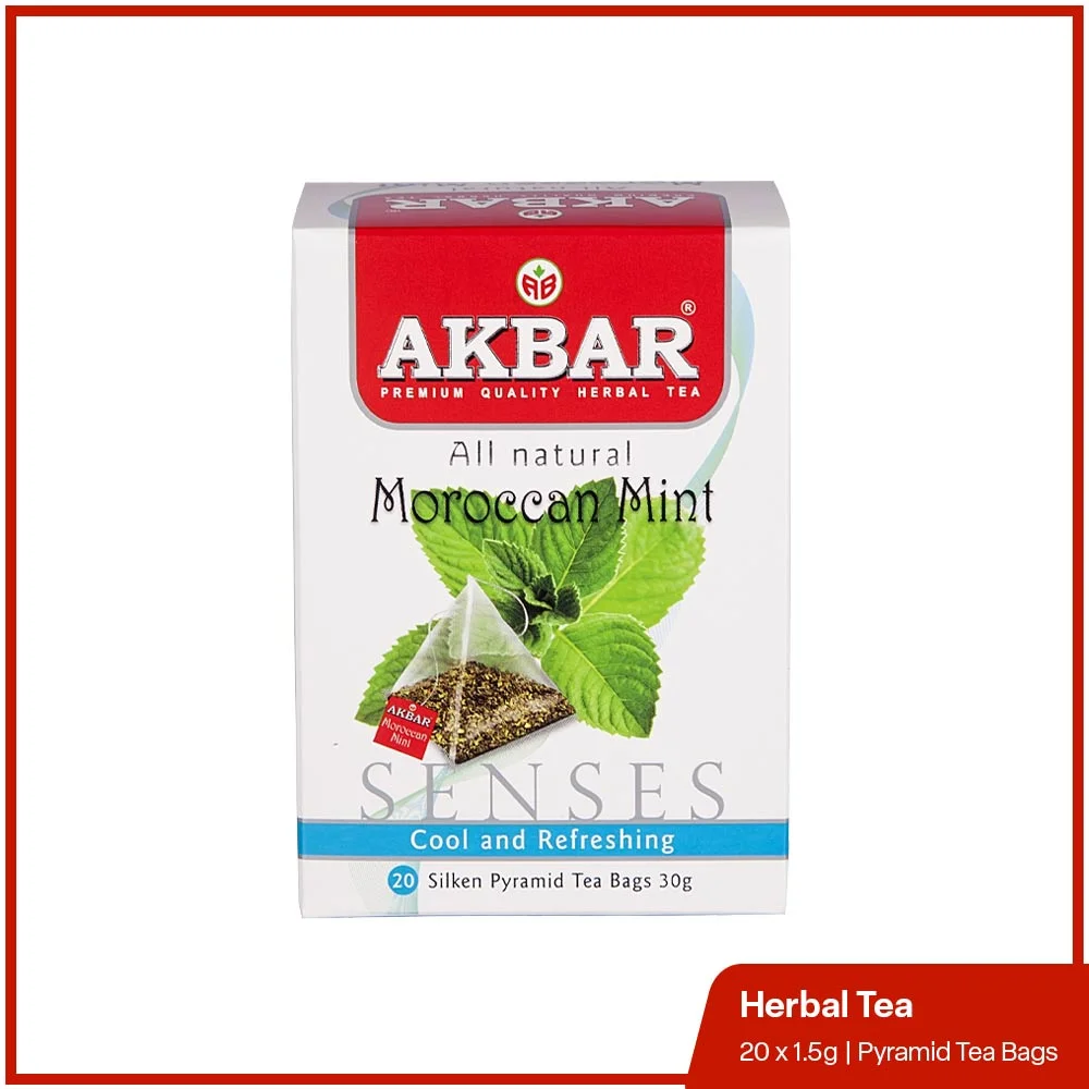 Herbal Pyramid Tea Bags in Inner Carton