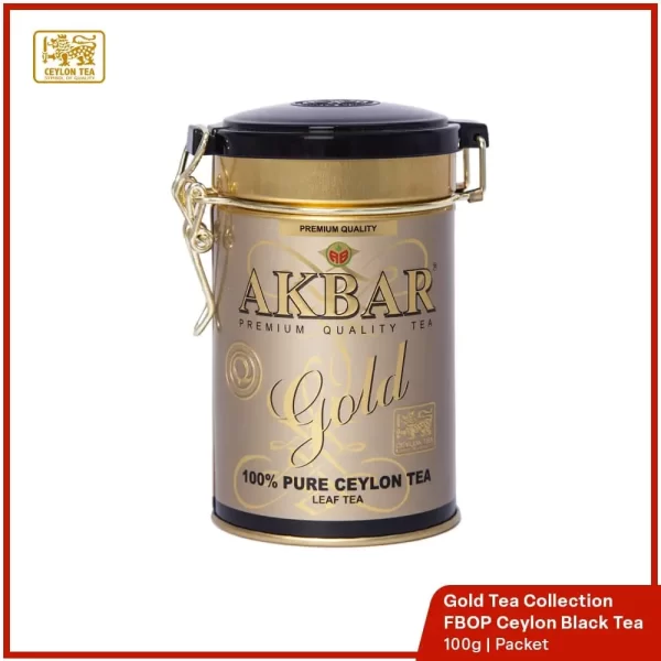 Akbar Gold Black Tea - 100g Tin