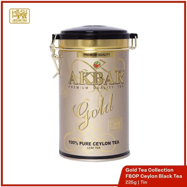 Akbar Gold Black Tea - 225g Tin