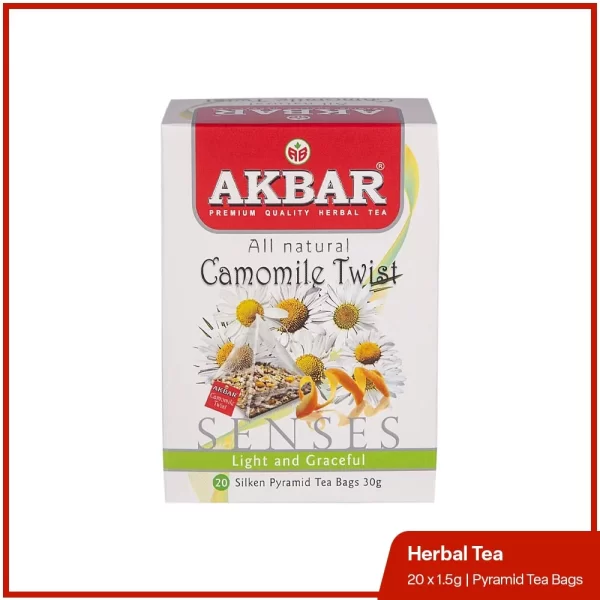 Akbar Camomile Twist - 20 Tea Bags