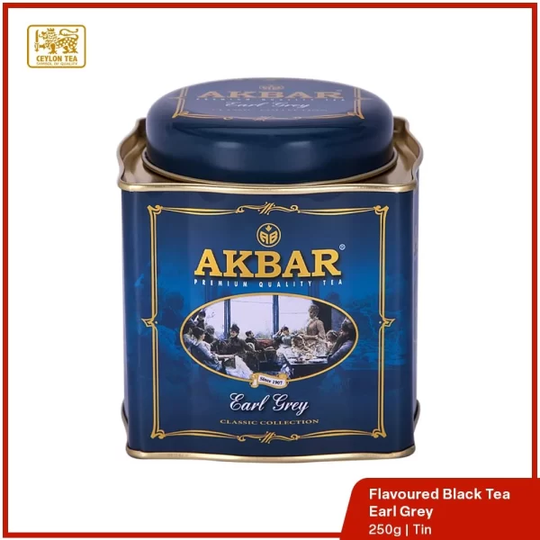 Akbar Classic Earl Grey Tea -  250g Tin