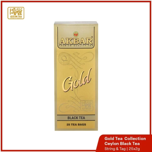 Akbar Gold Black Tea - 25 Tea Bags