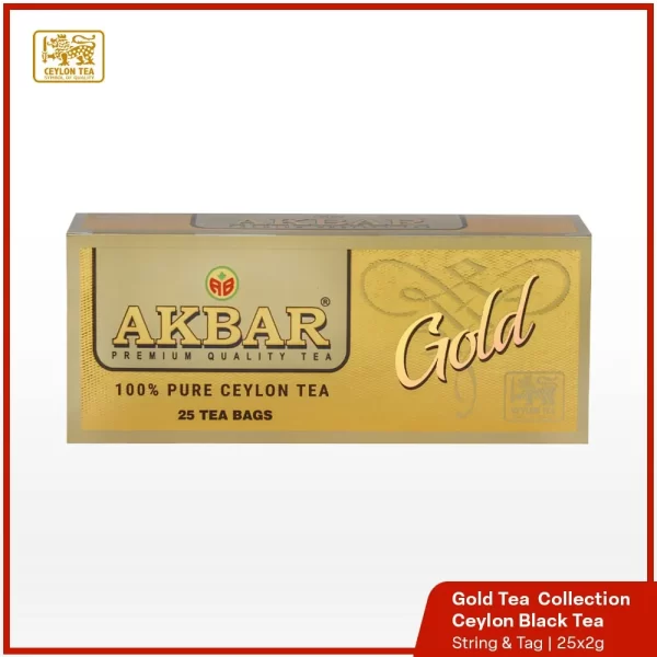 Akbar Gold Black Tea - 25 Tea Bags - Image 2