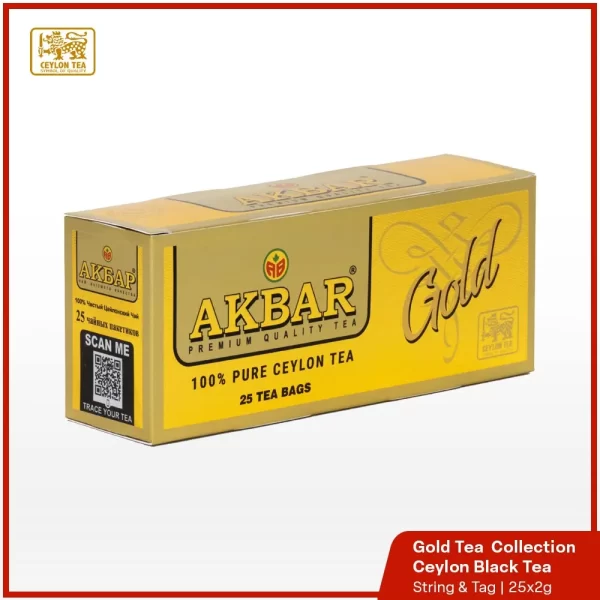 Akbar Gold Black Tea - 25 Tea Bags - Image 3