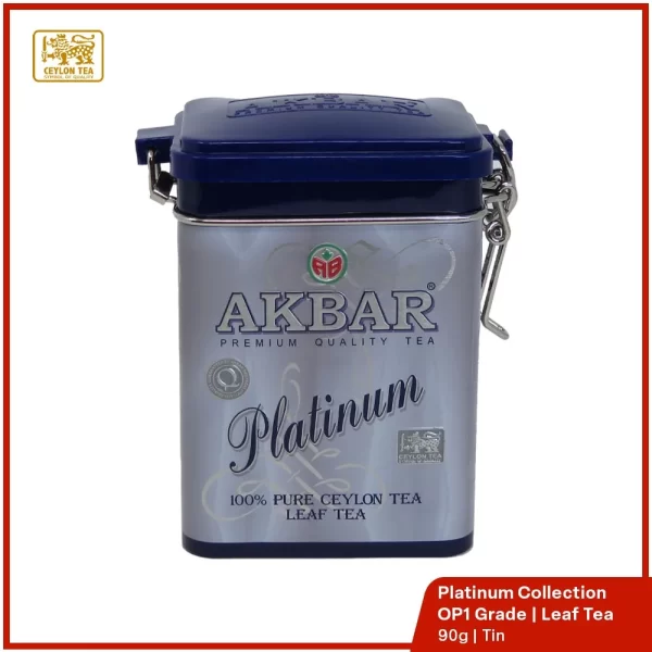Akbar Platinum Tea - 90g Tin