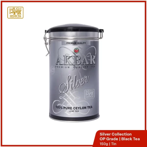 Akbar Silver Black Tea - 150g Tin