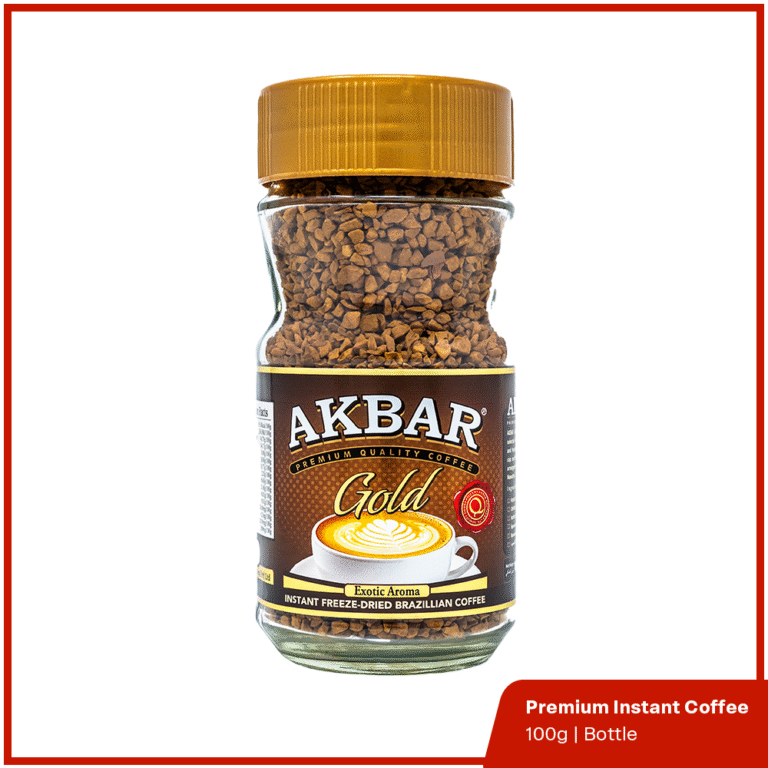 Akbar Gold Instant Coffee - 100g Bottle